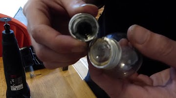 How to Make a Pipe Out of Used LightBulb in 10 Minutes Video Tutorial DIY Tips