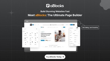 aBlocks | A powerful replacement for all your Gutenberg WordPress site block plugins