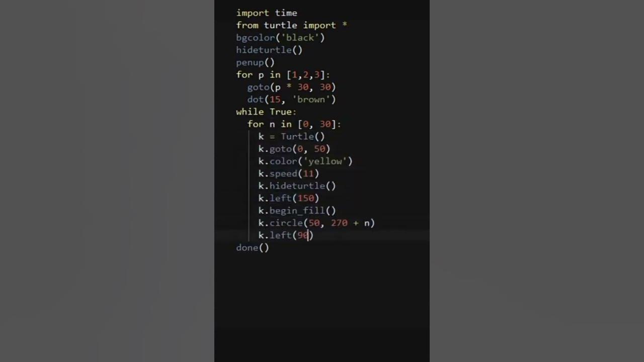 Animação Pac Man usando python - Programação Python Como fazer jogos ...