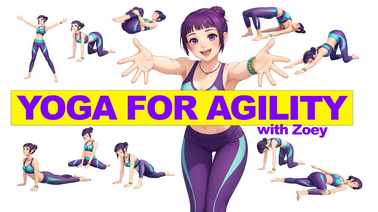 Yoga for Agility with Rumi Zoey I Demon Hunters I Huntrix for kids