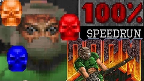 Doom 1993 (Speedrun) (1:19.09) [E2M9] UV-Max%