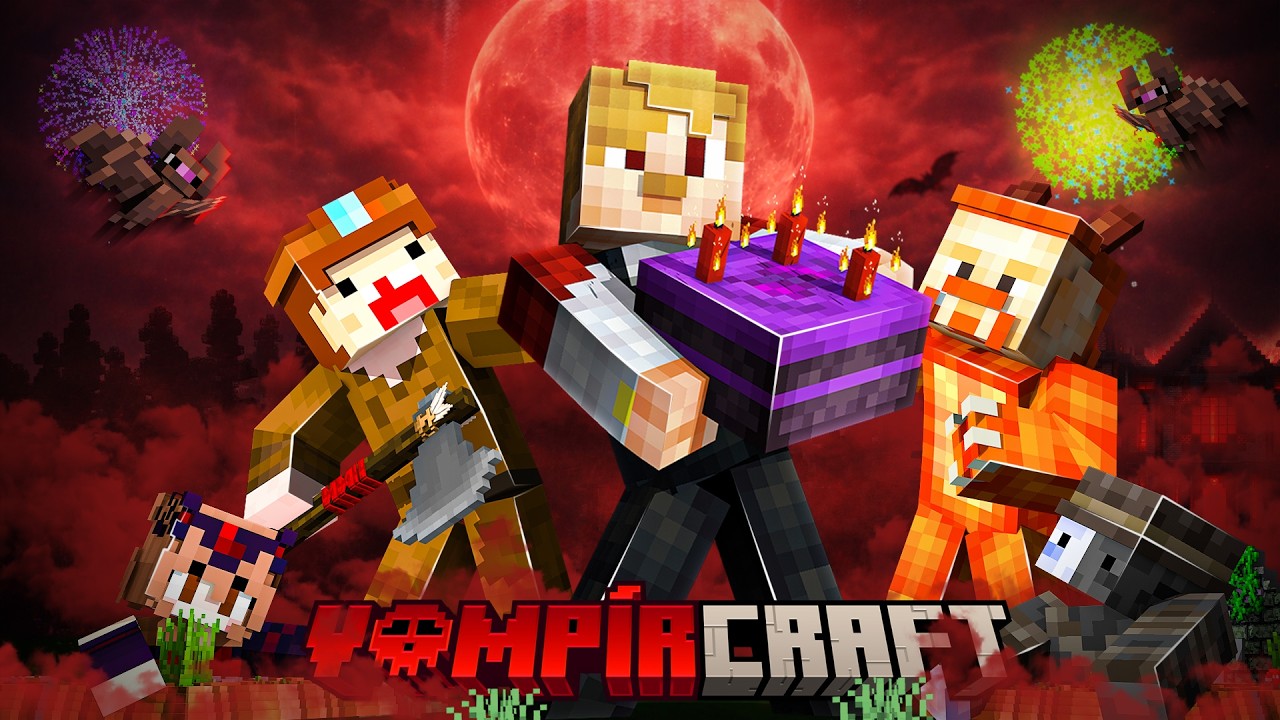 🦇 VAMPİR LORDUNUN DOĞUM GÜNÜNÜ KUTLUYORUZ - Minecraft