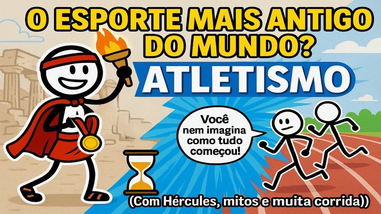 O ESPORTE MAIS ANTIGO DO MUNDO? - ATLETISMO - VOCÊ NEM IMAGINA COMO ...