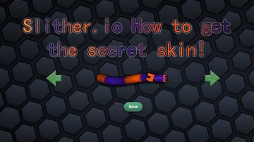 Slither.io New Secret Skin! Sept 2016 How to get! Read Desc for code!