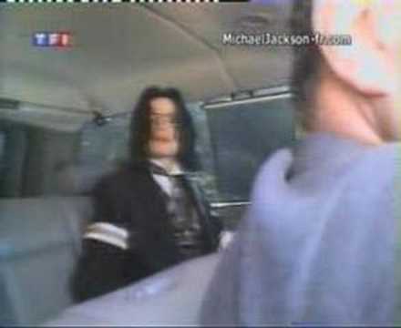 fan gives michael a painting.