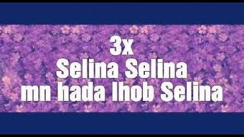 Thumbnail of Saad Lmjarred Salina Salina-lyrics