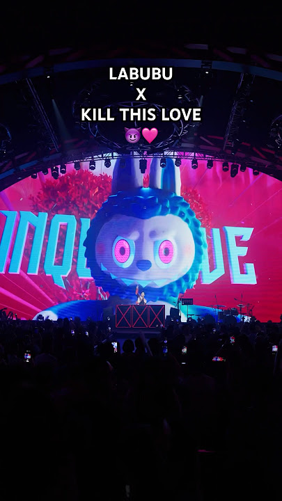LABUBU X KILL THIS LOVE 😈🩷 #labubu #lalisa #killthislove