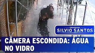Câmera Escondida Água No Vidro