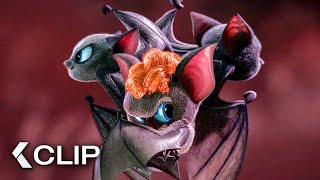 Fighting Giant Bat Cronies  Hotel Transylvania 2 Clip  Adam Sandler