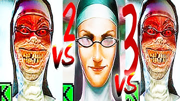 Evil nun 3 vs Evil Nun 2 Origins vs Evil Nun   Game Battle   Android iOS Games Gameplay walkthrough