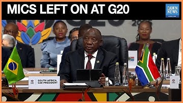 Moment: Organisers Forget to Cut Microphones for Closed Session at G20 Summit | Dawn News English