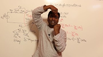 (Important) Power Angle Characteristics of Synchronous Machine | KN Rao for GATE/ESE | Gate Lectures