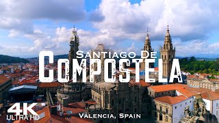 SANTIAGO DE COMPOSTELA 2023 🇪🇸 Drone Aerial 4K Drones | Galicia Spain España