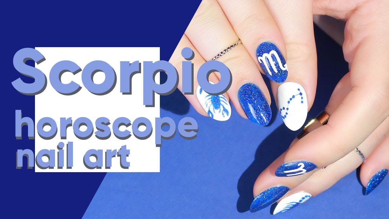 8. Celestial Nail Designs for Cancer Horoscope - wide 4