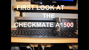 First Look at the Checkmate A1500 aka the new "Amiga 3000"