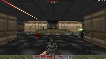 Ultimate Doom (Brutal Doom mod) - e1m2 - Ultra Violence