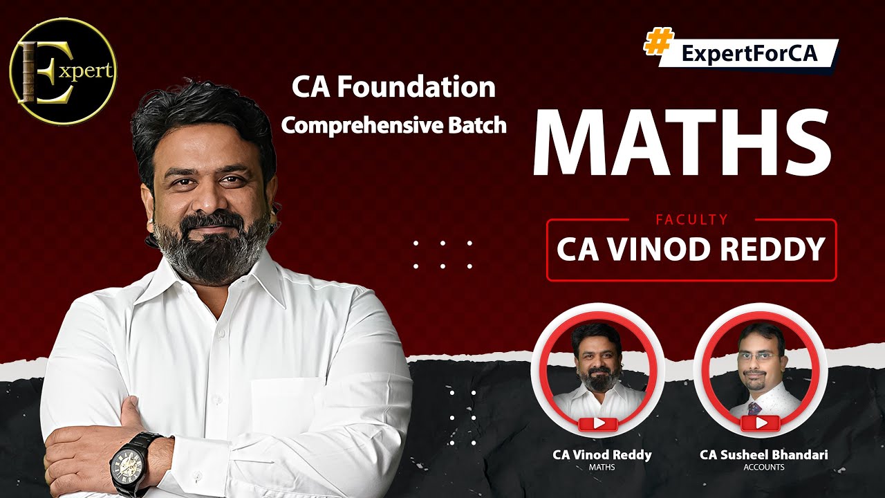 CA Foundation Comprehensive MATHS Lecture 7 | For Dec 2022 Exams ...