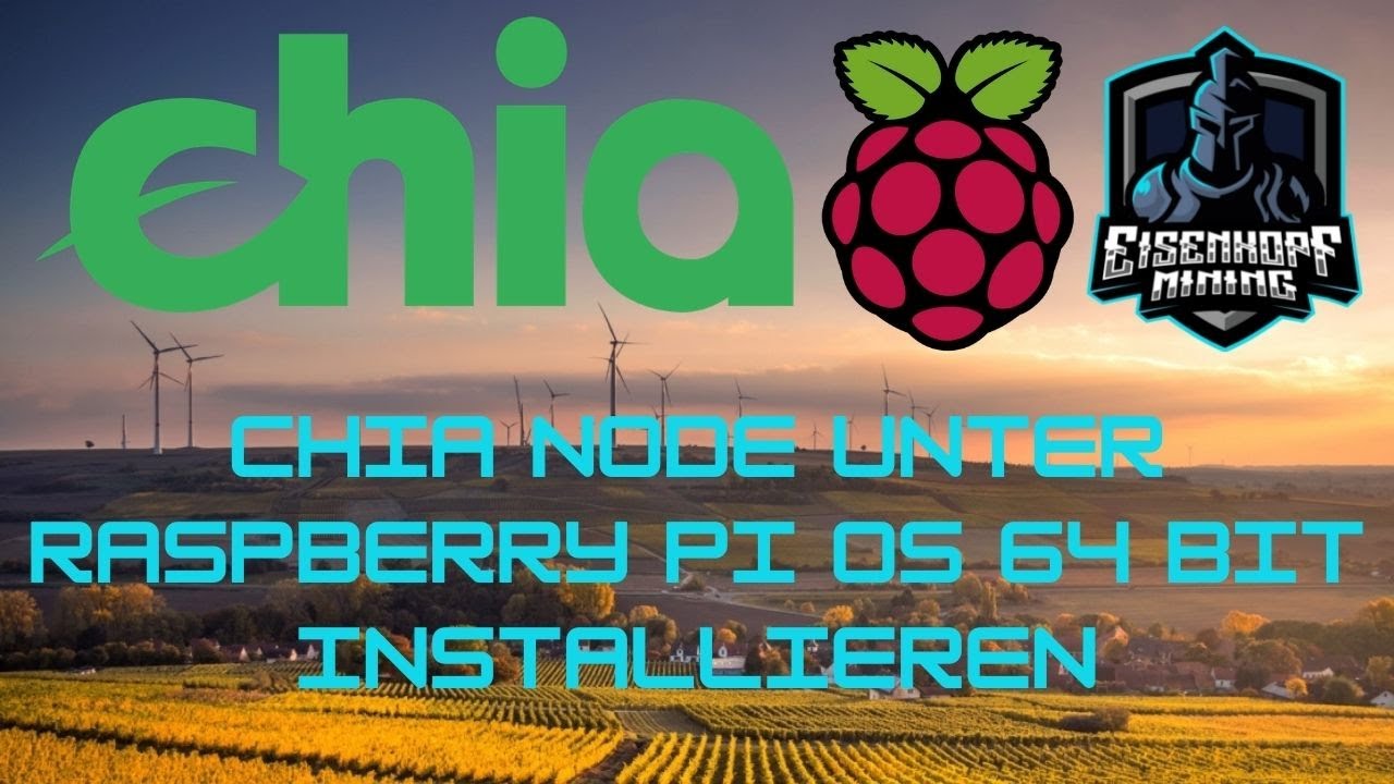 Chia node unter raspberry pi os 64 bit installieren youtube