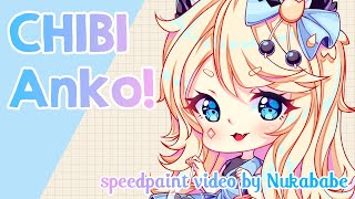 Speedpaint | Chibi Anko [PaintTool SAI]
