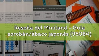 Reseña del Miniland - Guía sorobán/ábaco japonés (95084)