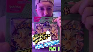 Attempting to find Pokemon Ascended Heroes GOD PACK! ⚡️ Part II #pokemon #shorts