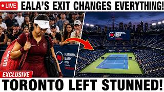 SHOCKING! No Alex Eala, No Crowd! Toronto Falls Silent After Eala's Exit!