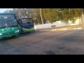 Mercedes Benz Oc500 Of Egged On Route 947 And Volvo B7R Of Kavim On Route 136 At HaSharon Junction