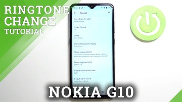 How to Set Custom Ringtone on NOKIA G10 – Manage Sound Settings