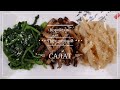 Корейский Трёхцветный Салат Рецепт Samsaek Namul Korean Three Color Vegetables Recipe 삼색나물 만들기