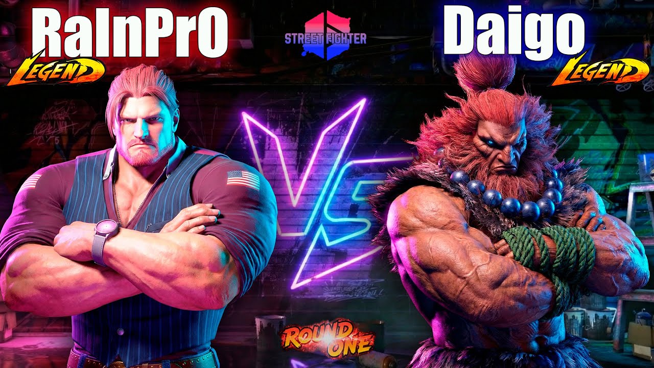 SF6 ▰ RaInPrO (GUILE) vs Daigo (AKUMA) ▰ High Level Ranked Match