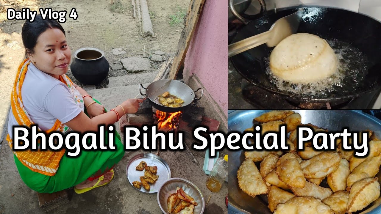 Bhogali Bihu Celebration tauba // Hojai Manipuri Family Vlogs