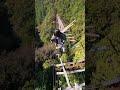 とある集落に通じる朽ち果ての吊り橋