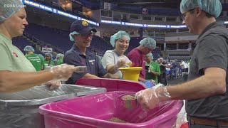 Annual 9/11 Day meal packing event feeds 145,000 people in CT, millions nationwide