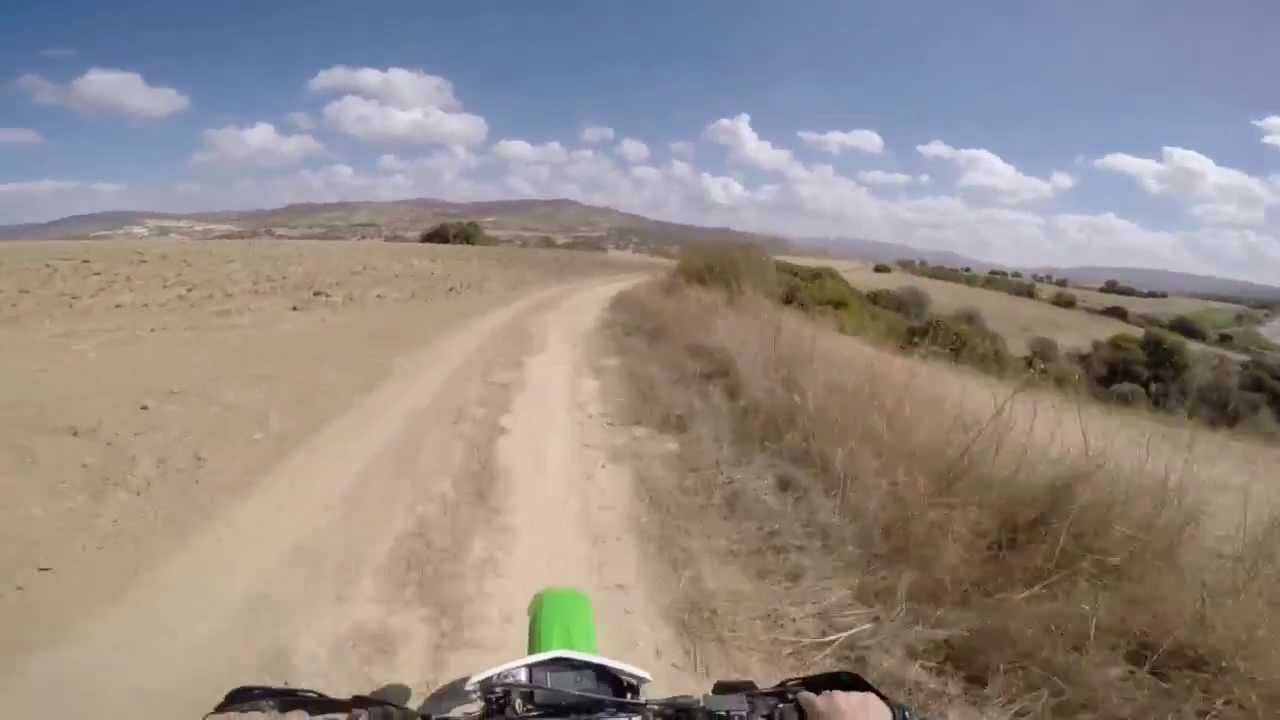 Kawasaki KLX450 Go Pro 23.09.15 Cyprus Peristerona To Stavros Tis Psokas Part 1