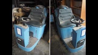 417-295: Fimap floor scrubbing with suction machine