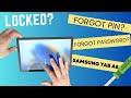 Forgot password on samsung tab a8 locked  unlock  factory reset with crocfix