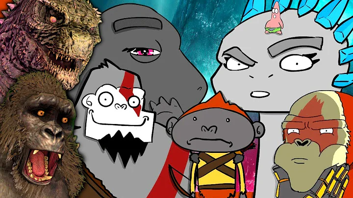 Godzilla x Kong But VERY Low Budget