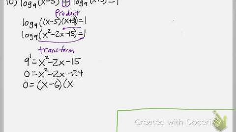 Math 111 : 4.5 part 2 #10 (Precalculus Tutorial : Exponential & Logarithmic Equations)