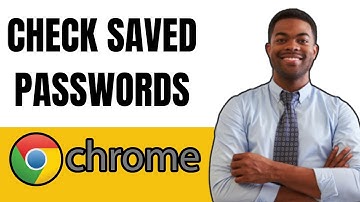 HOW TO CHECK SAVED PASSWORDS ON GOOGLE CHROME IN IPHONE