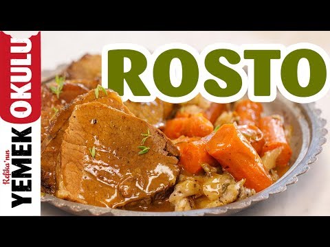 Dana Nuar Rosto Tarifi | Sosu ve Sebzeleriyle Yumuşacık Et Yapımı