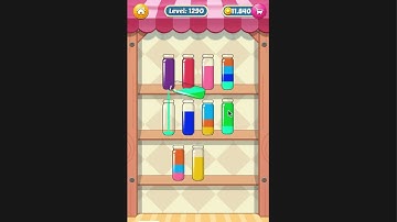 Water Sort Puzzle I Level 1290 I  Facebook I SOLVED