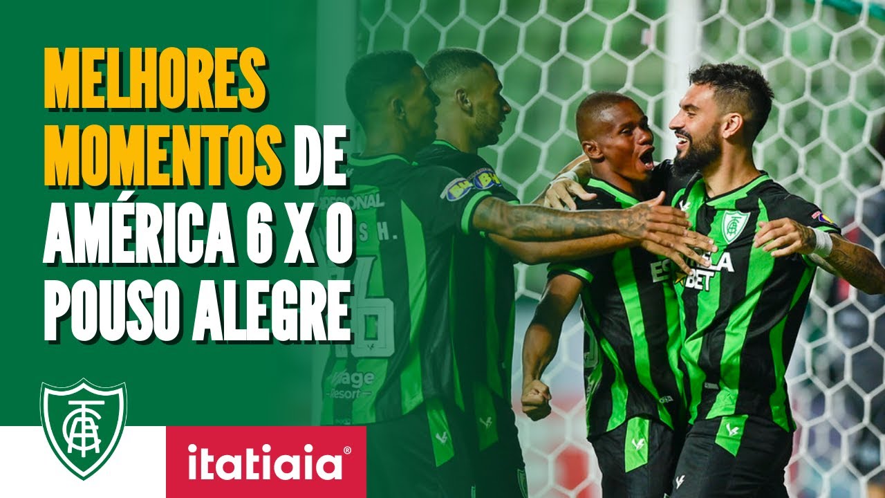 VEJA OS MELHORES MOMENTOS DE AMÉRICA E POUSO ALEGRE PELO CAMPEONATO ...
