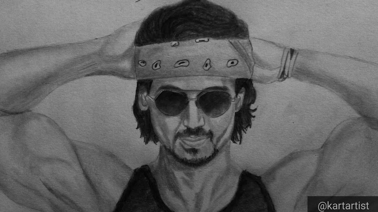 Drawing Sketch Of Tiger Shroff As Munna Michael Youtube