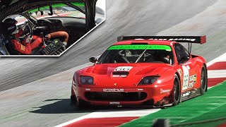 Ferrari 550 GTS Maranello Prodrive: OnBoard \& V12 Sound at Red Bull Ring!