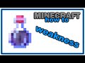 [Download 30+] Weakness Potion Recipe 1.16.3