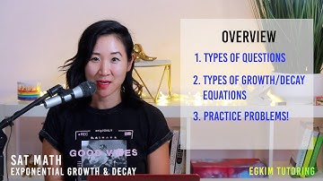 SAT MATH:  How to Solve Exponential Growth and Decay Problems PART 1