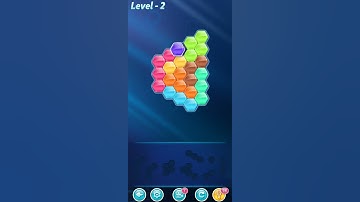 BLOCK! Hexa Puzzle! Rainbow B Level 2 (Basic) - Lösung Solution Walkthrough