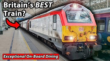 Onboard the BEST Train in the UK - The INCREDIBLE TfW Premier Dining Service