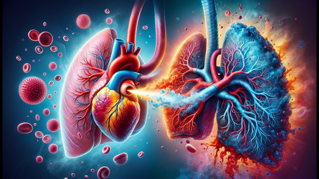 Congestive Heart Failure: Fluid on Lungs Explained - YouTube