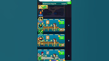 rocket se moon pe /// rocket star idle tycoon game // #shorts #rocketstaridletycoongame